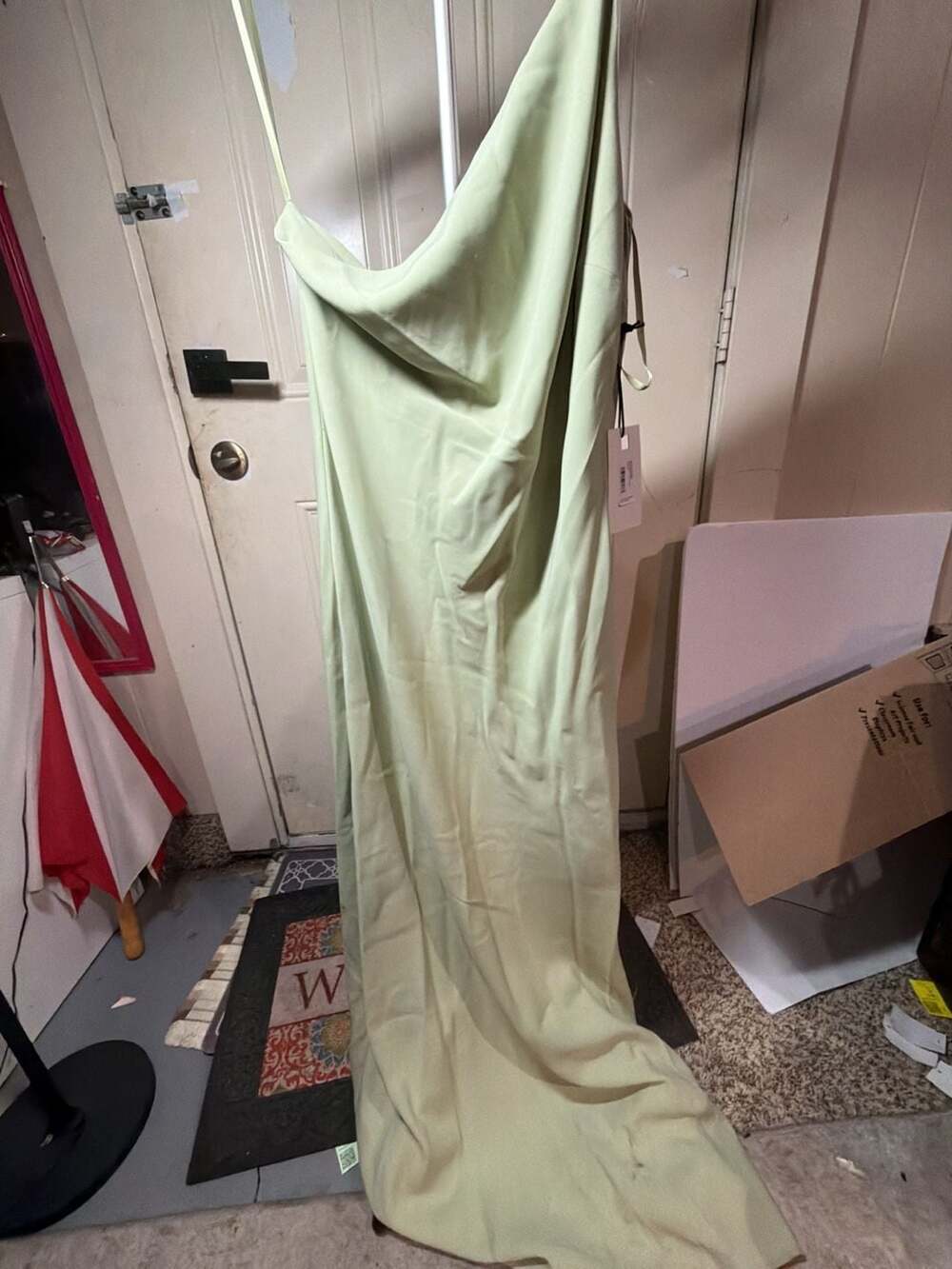 STAUD Elodie Dress in Pale Jade - Picture 4 of 8